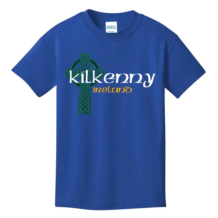 Kilkenny Ireland County Celtic Gaelic Football And Hurling Meaningful Gift Kids T-Shirt