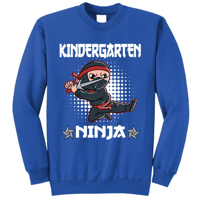 Kindergarten I Come Ninja Fighter Kindergarten Gift Tall Sweatshirt