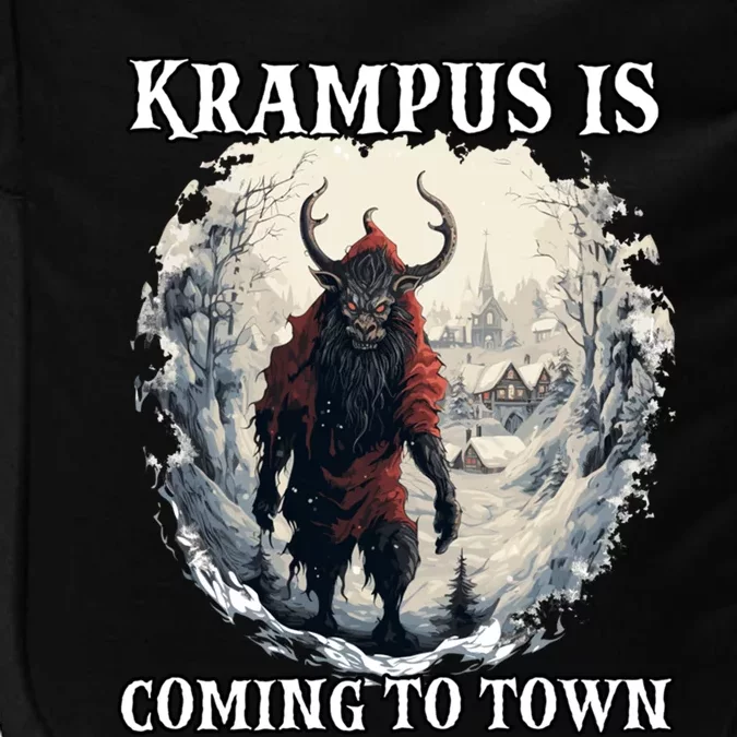 Krampus Is Coming Kramperl Krampus Costume Santa Claus Gift Impact Tech Backpack