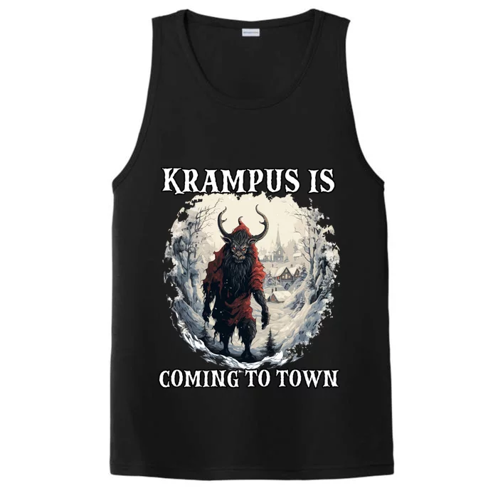 Krampus Is Coming Kramperl Krampus Costume Santa Claus Gift Performance Tank