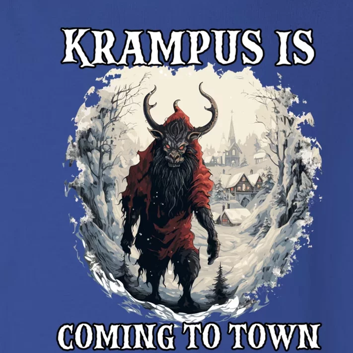 Krampus Is Coming Kramperl Krampus Costume Santa Claus Gift Toddler Long Sleeve Shirt