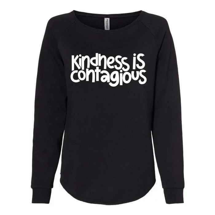 Kindness Is Contagious Anti Bullying Orange Unity Day Meaningful Gift Womens California Wash Sweatshirt