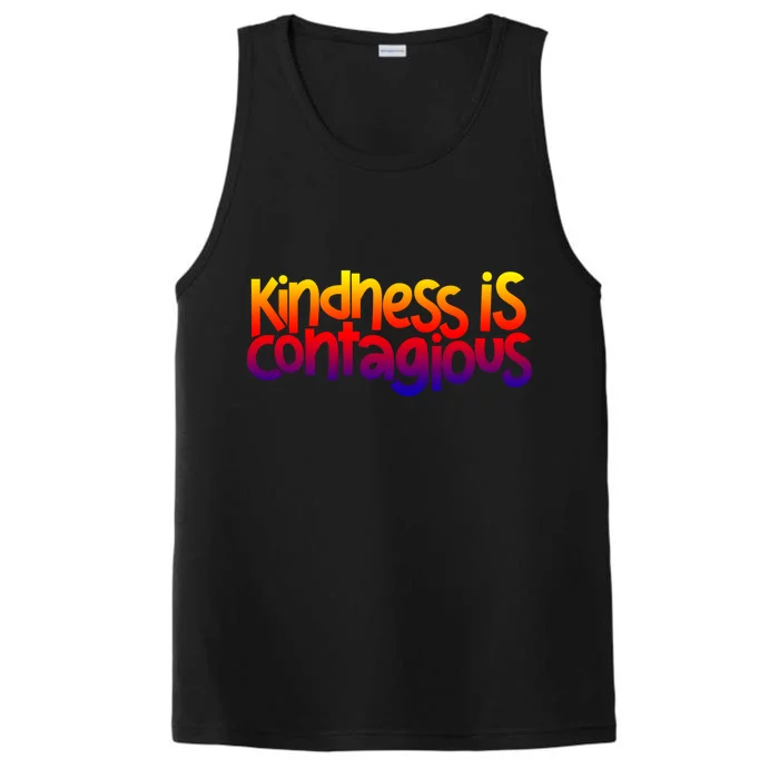 Kindness Is Contagious Anti Bullying Week Unity Day Cool Gift Performance Tank