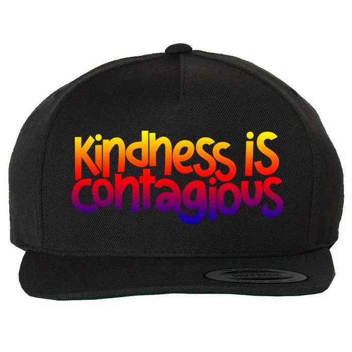 Kindness Is Contagious Anti Bullying Week Unity Day Cool Gift Wool Snapback Cap