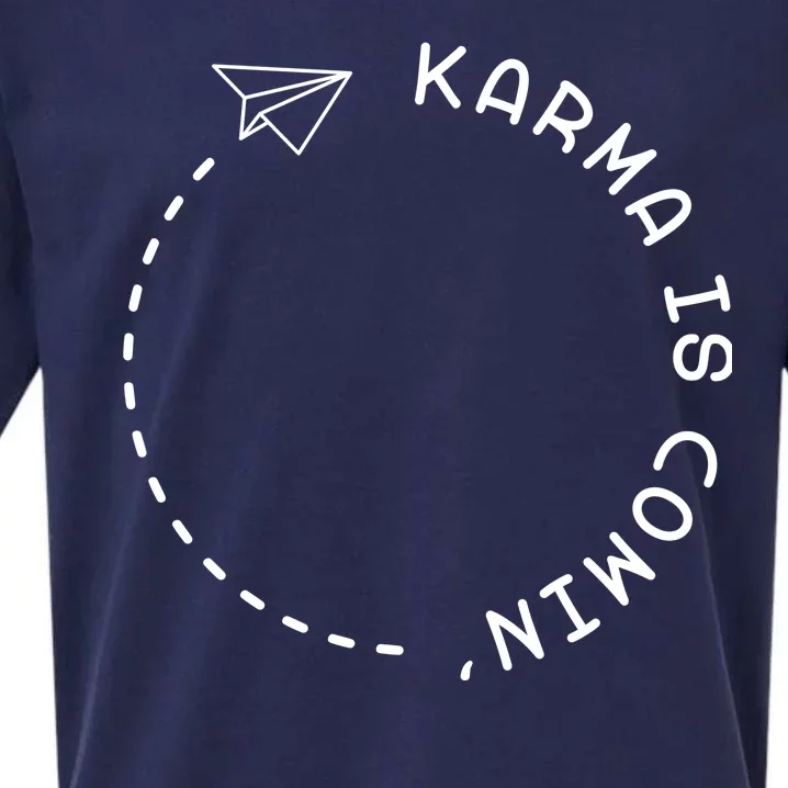 Karma Is Comin' Sueded Cloud Jersey T-Shirt