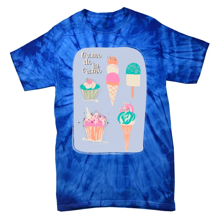 Kawaii Ice Cream Summer Vacay Party Beach Vibes Funny Funny Gift Tie-Dye T-Shirt