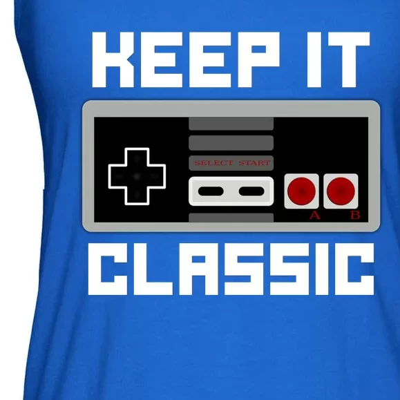 Keep It Classic Retro Gamer Ladies Essential Flowy Tank