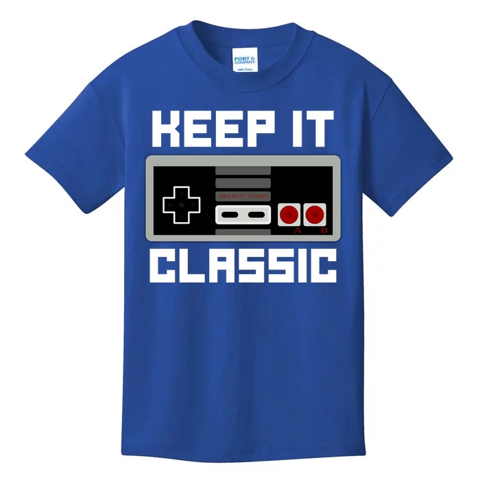 Keep It Classic Retro Gamer Kids T-Shirt