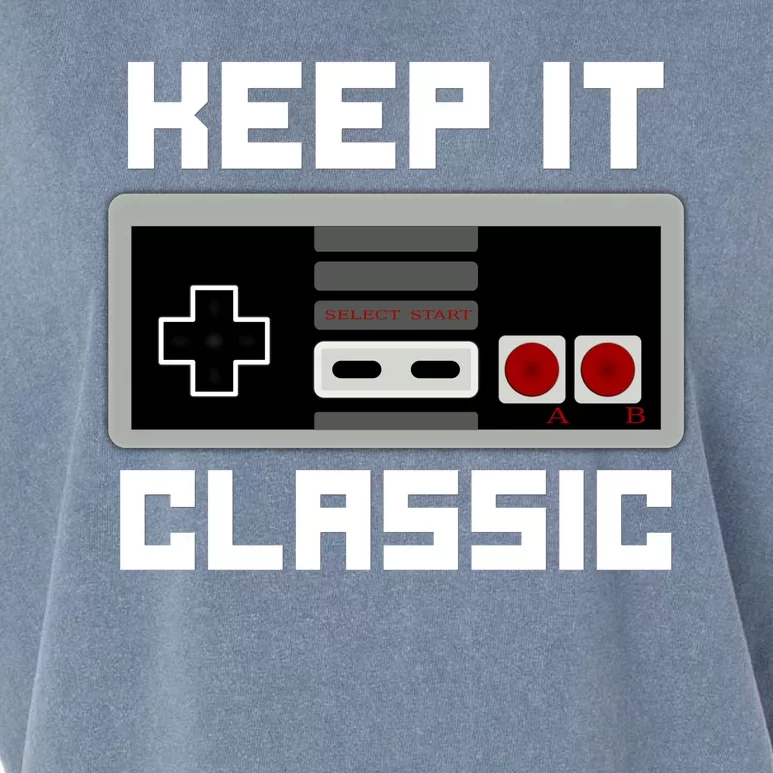 Keep It Classic Retro Gamer Garment-Dyed Women's Muscle Tee