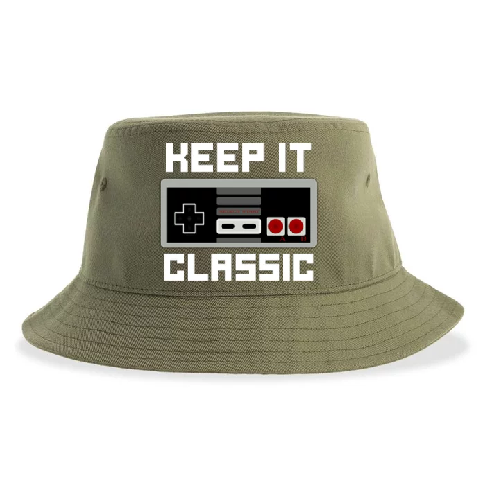 Keep It Classic Retro Gamer Sustainable Bucket Hat