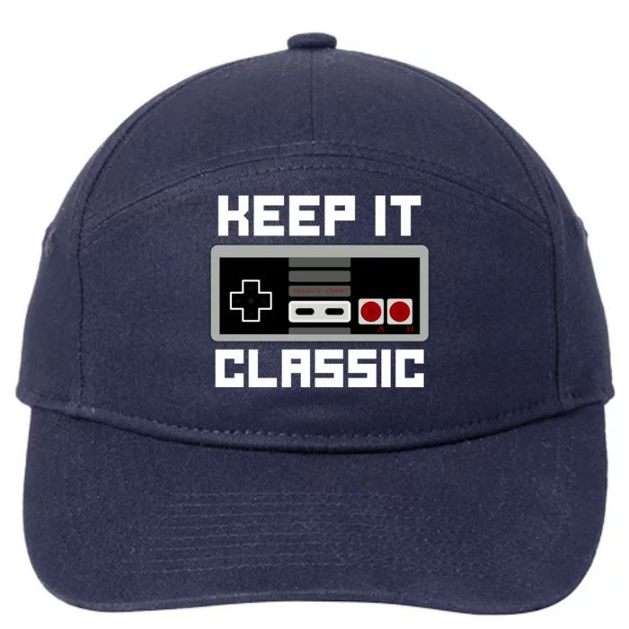 Keep It Classic Retro Gamer 7-Panel Snapback Hat