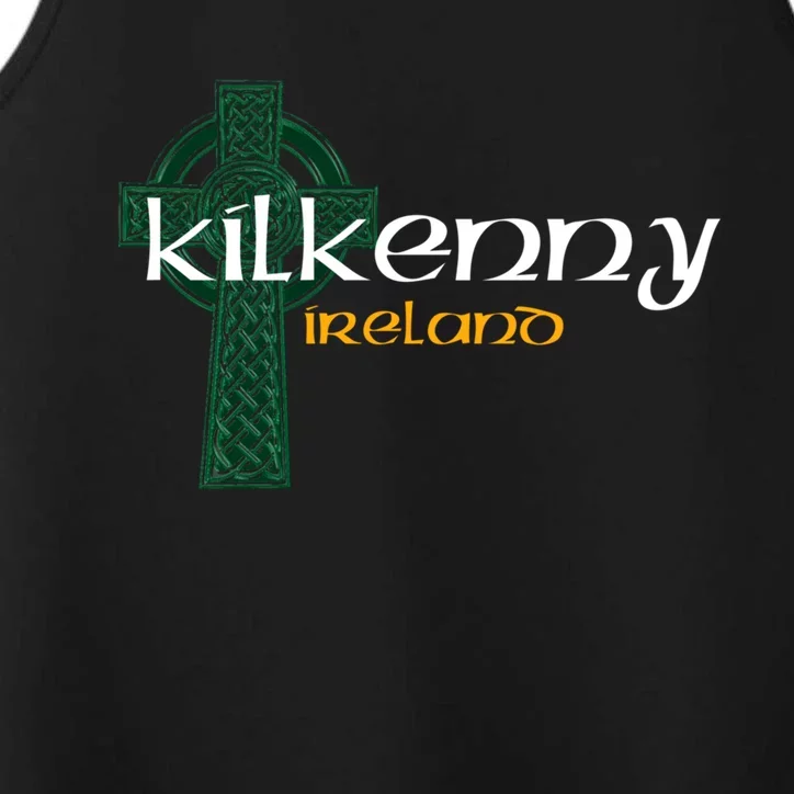 Kilkenny Ireland County Celtic Gaelic Football And Hurling Funny Gift Performance Tank