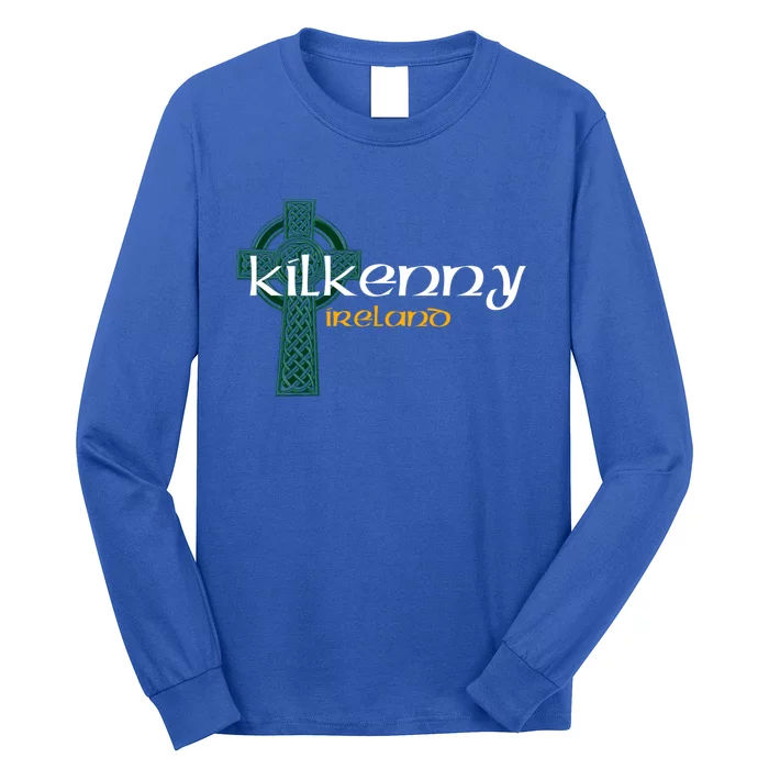 Kilkenny Ireland County Celtic Gaelic Football And Hurling Funny Gift Long Sleeve Shirt