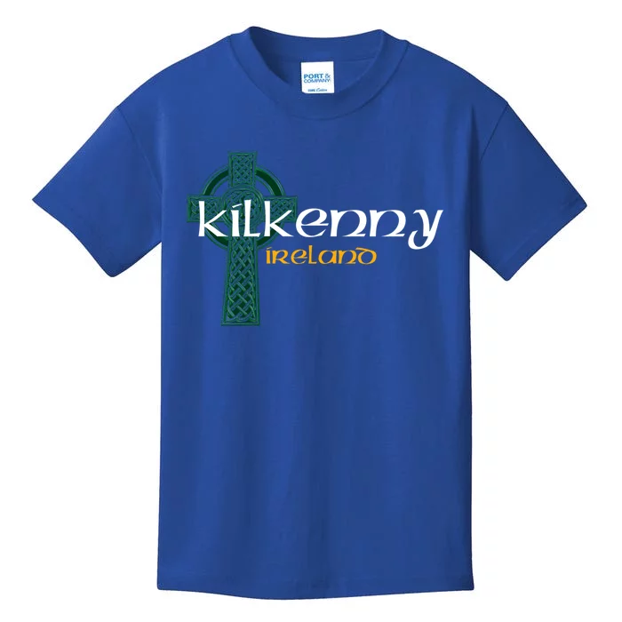 Kilkenny Ireland County Celtic Gaelic Football And Hurling Funny Gift Kids T-Shirt