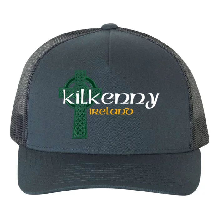 Kilkenny Ireland County Celtic Gaelic Football And Hurling Funny Gift Yupoong Adult 5-Panel Trucker Hat