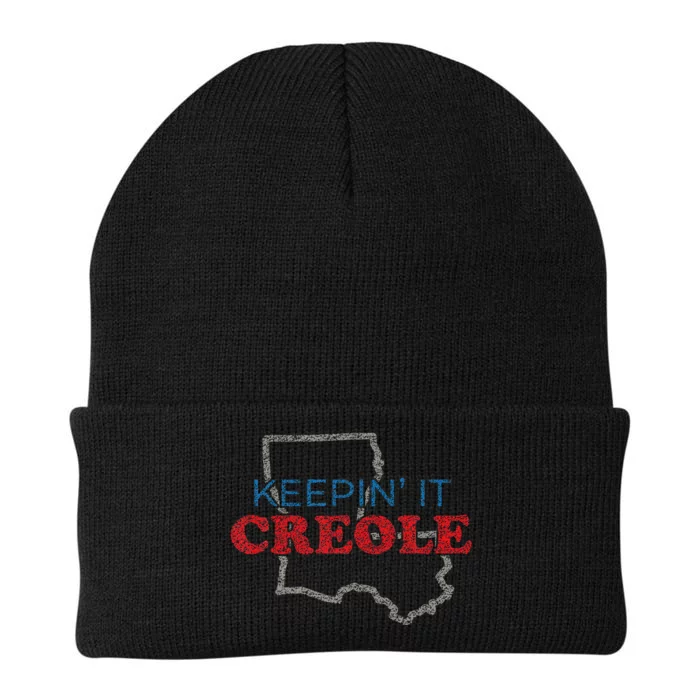 Keepin It Creole Design With Louisiana Graphic Knit Cap Winter Beanie