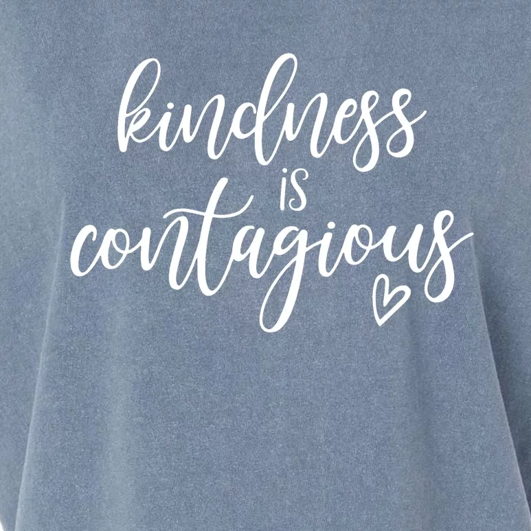 Kindness Is Contagious Garment-Dyed Women's Muscle Tee