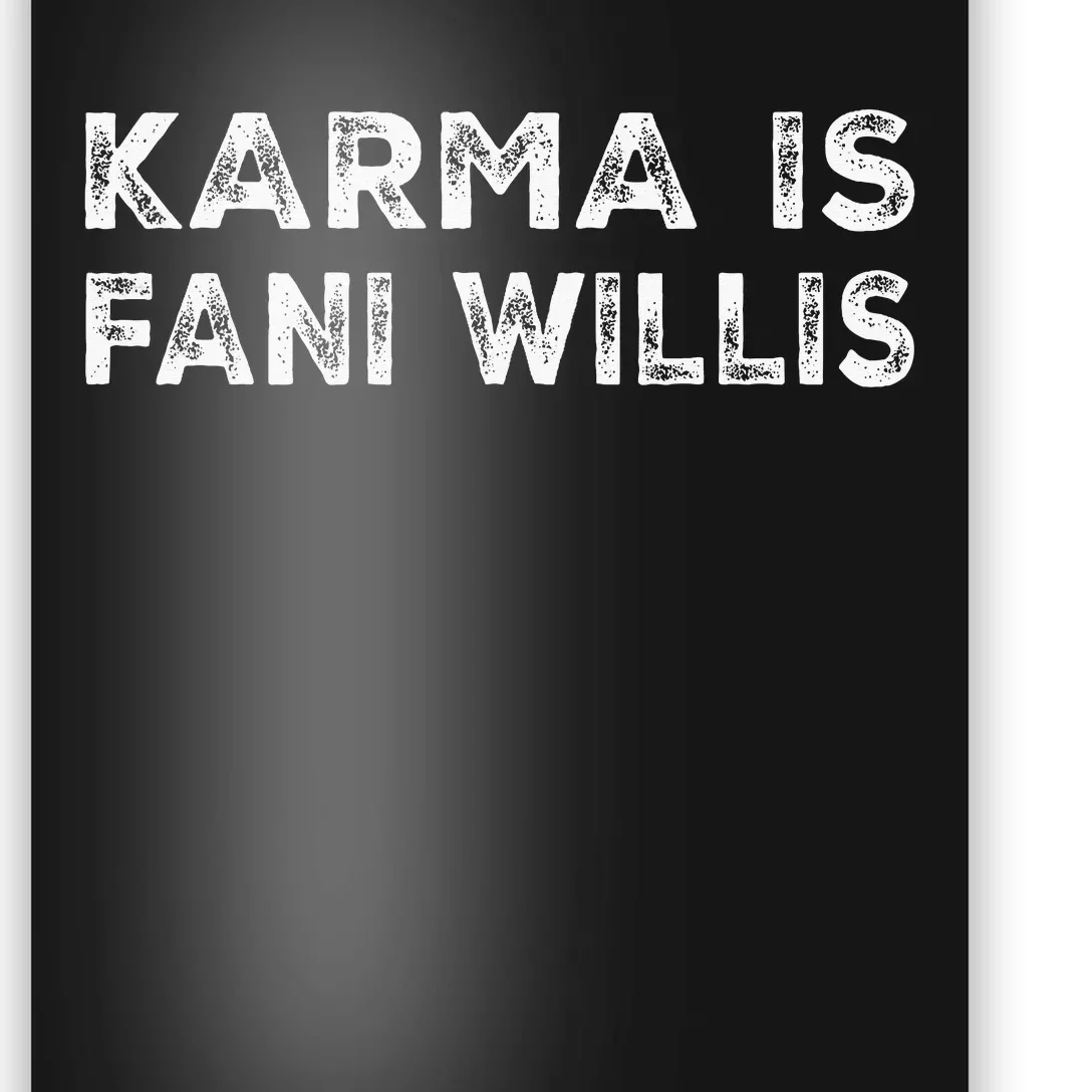 Karma Is Fani Willis Poster