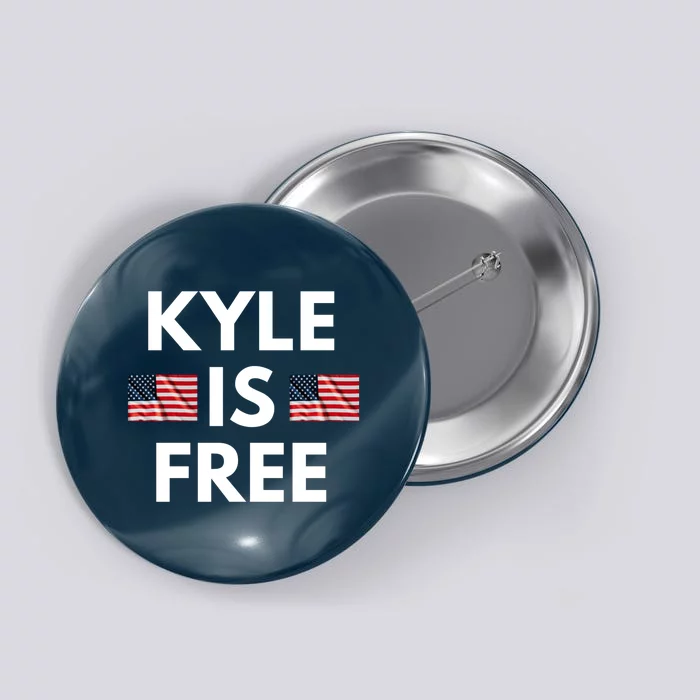 Kyle Is Free USA Button