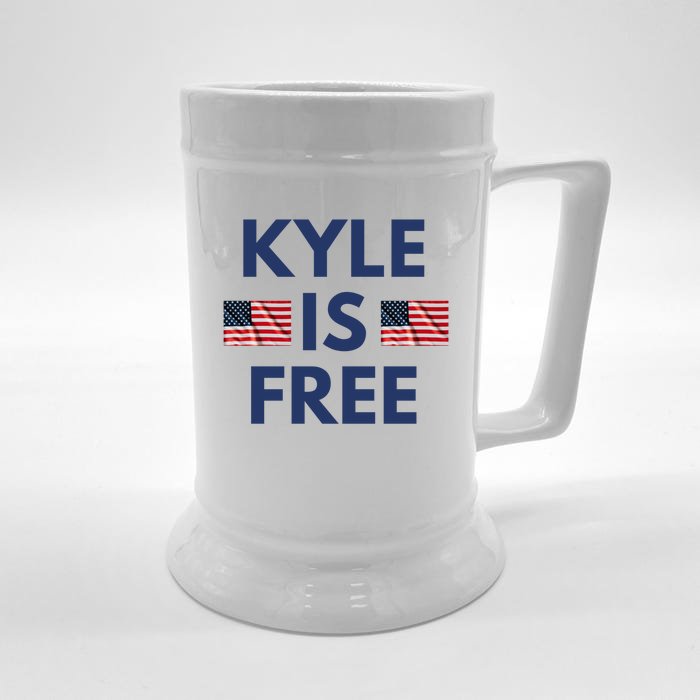 Kyle Is Free USA Front & Back Beer Stein