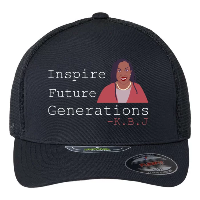 KBJ Inspire Future Generations Quote Flexfit Unipanel Trucker Cap