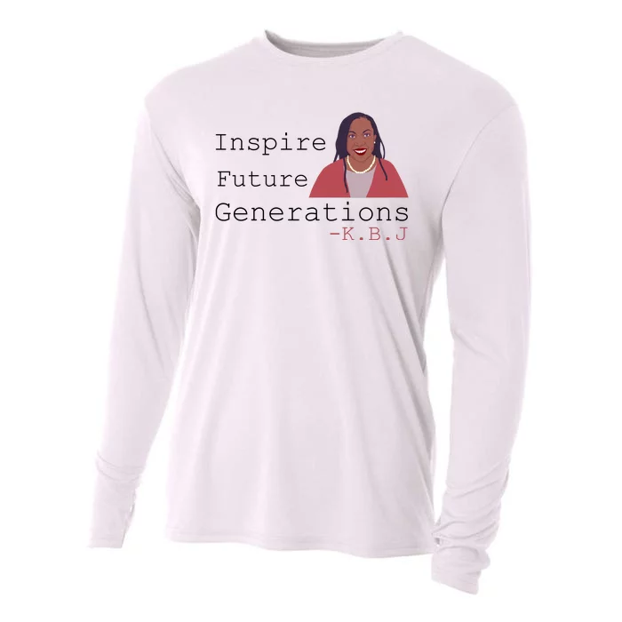 KBJ Inspire Future Generations Quote Cooling Performance Long Sleeve Crew