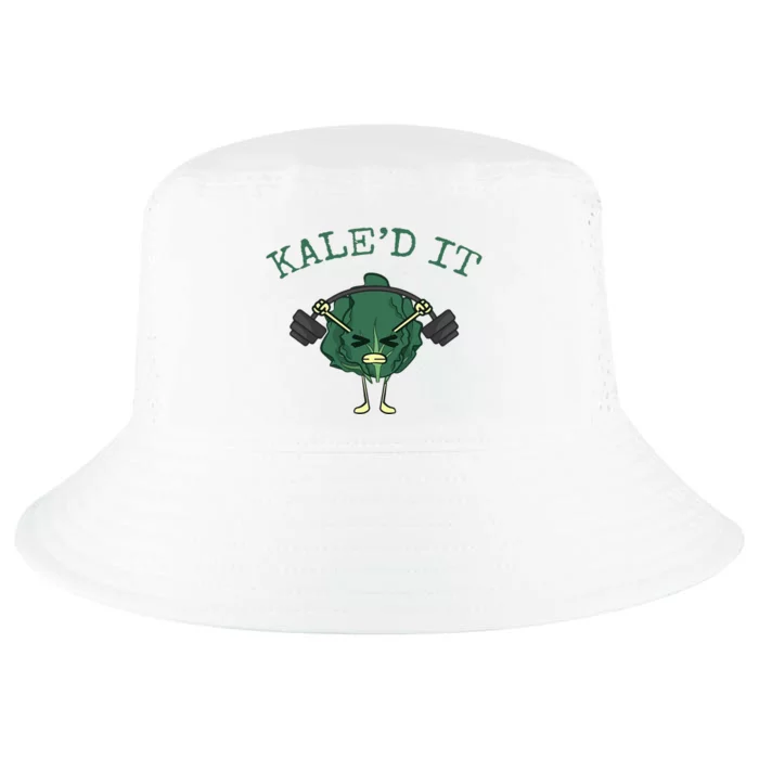 KaleD It Funny Vegan Kale Cool Comfort Performance Bucket Hat