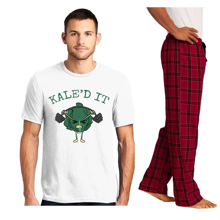 KaleD It Funny Vegan Kale Pajama Set