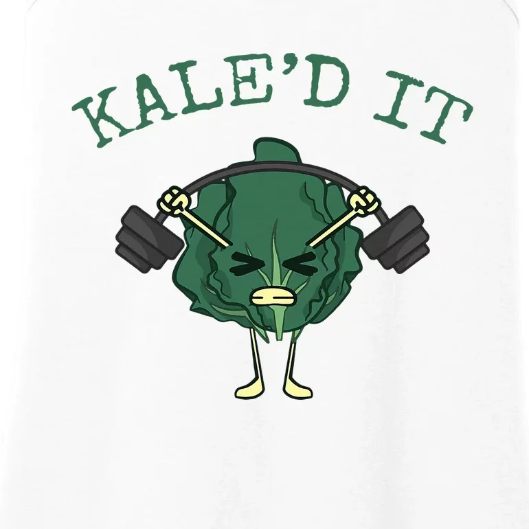 KaleD It Funny Vegan Kale Ladies Essential Tank