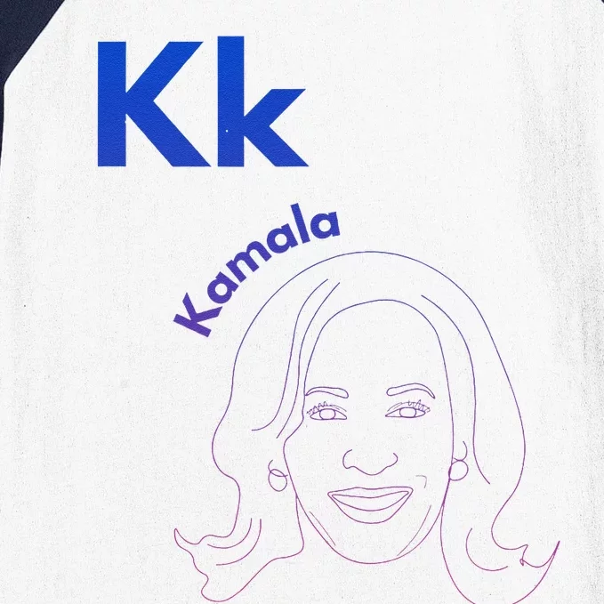 Kk Is For Kamala Baseball Sleeve Shirt