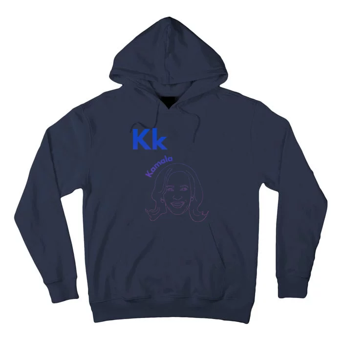 Kk Is For Kamala Tall Hoodie