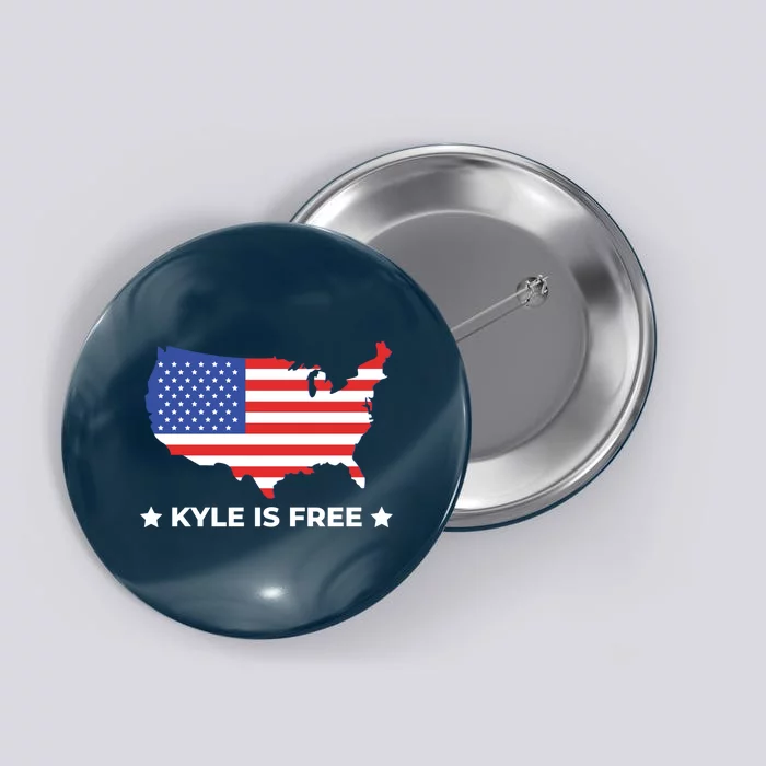 Kyle Is Free United States Button