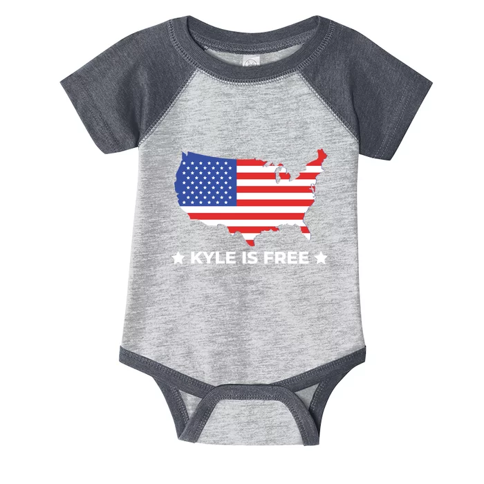 Kyle Is Free United States Infant Baby Jersey Bodysuit