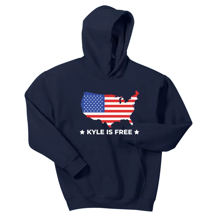 Kyle Is Free United States Kids Hoodie