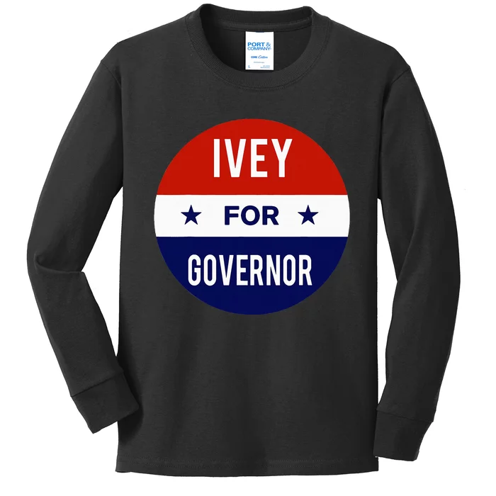 Kay Ivey For Governor Of Alabama Kids Long Sleeve Shirt