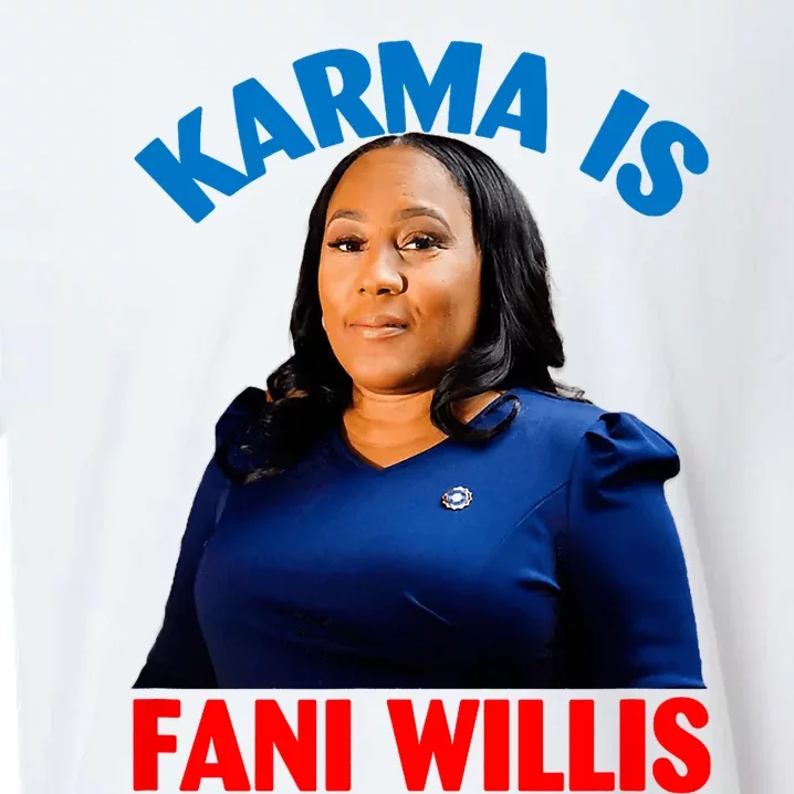 Karma Is Fani Willis Sueded Cloud Jersey T-Shirt