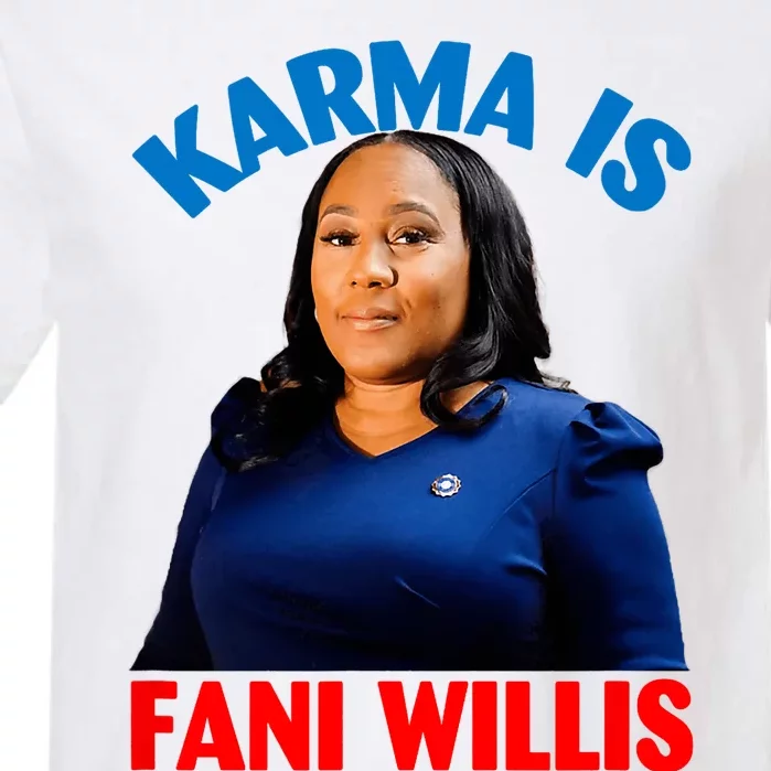 Karma Is Fani Willis Garment-Dyed Heavyweight T-Shirt