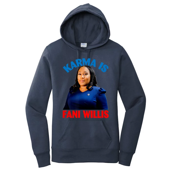 Karma Is Fani WIllis Women's Pullover Hoodie