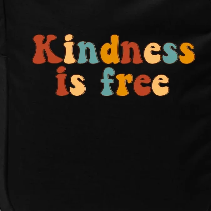 Kindness Is Free Be Kind Retro Impact Tech Backpack