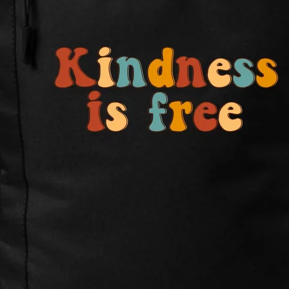 Kindness Is Free Be Kind Retro Daily Commute Backpack