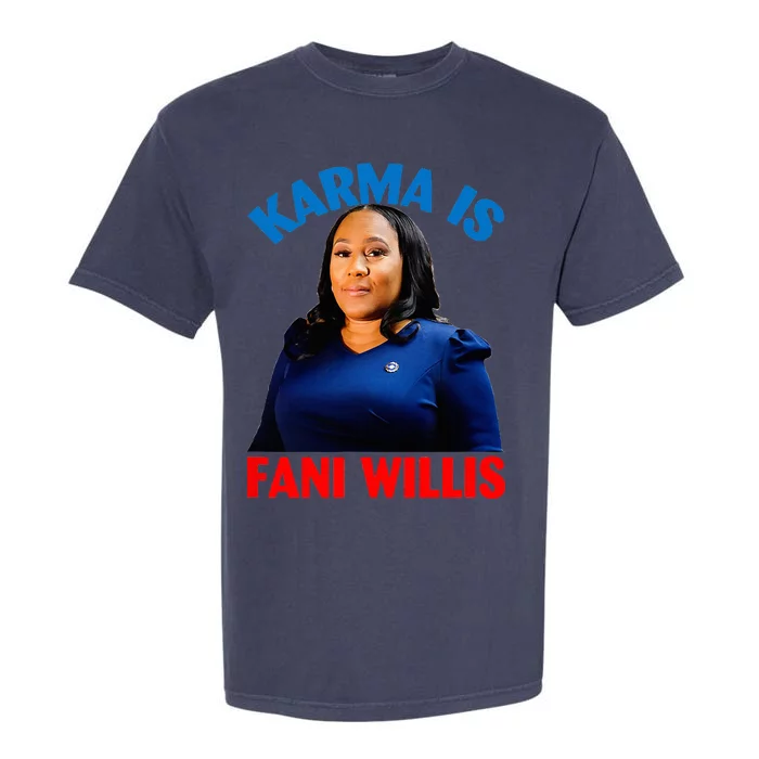 Karma Is Fani WIllis Garment-Dyed Heavyweight T-Shirt