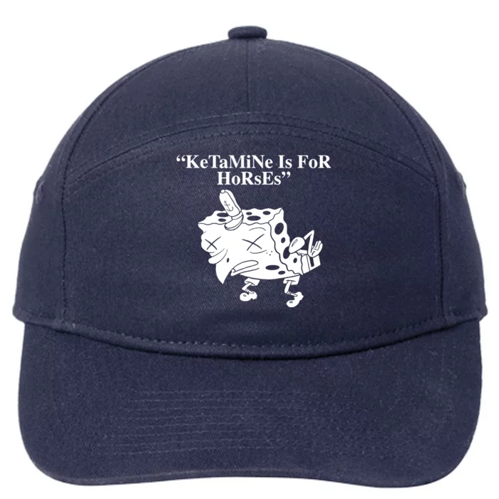 Ketamine Is For Horses 7-Panel Snapback Hat