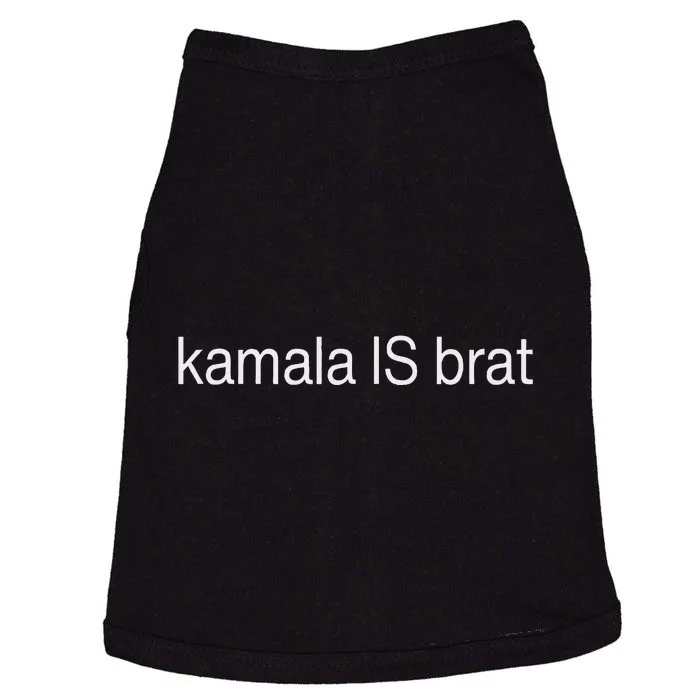 Kamala Is Green Brat Doggie Tank