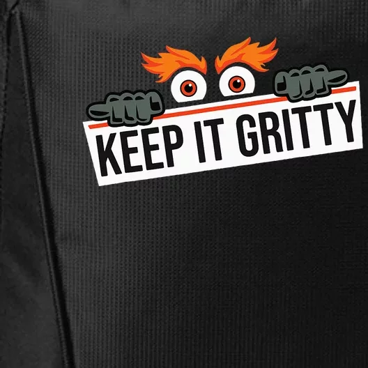 Keep it gritty and made in philadelphia City Backpack