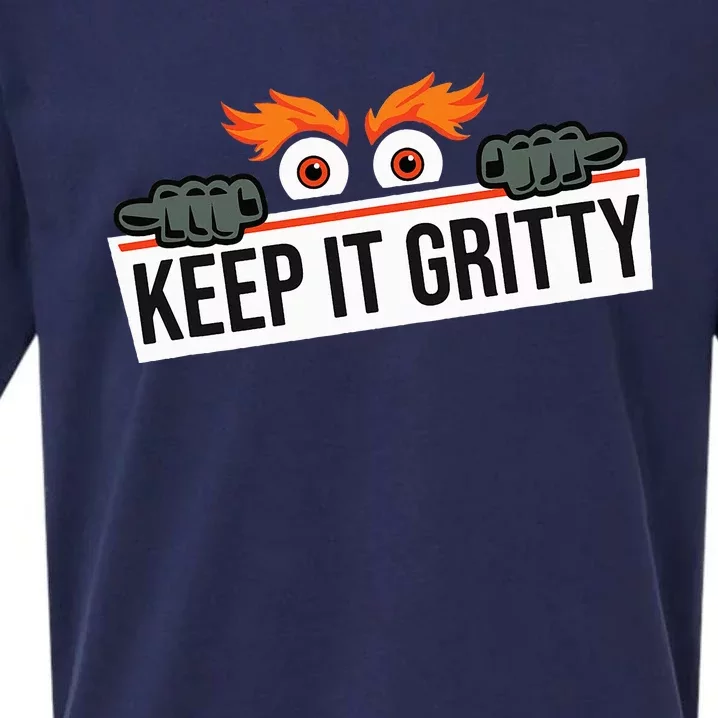 Keep it gritty and made in philadelphia Sueded Cloud Jersey T-Shirt