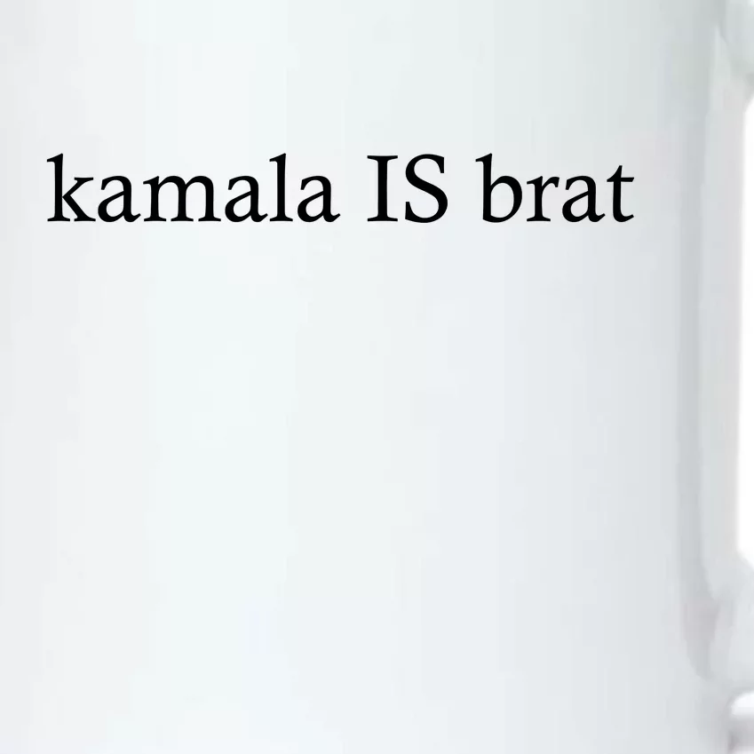 Kamala Is Green Brat Black Color Changing Mug