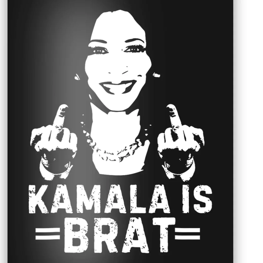 Kamala Is Green Brat Poster