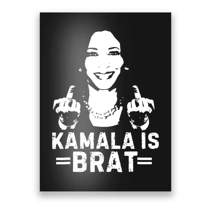 Kamala Is Green Brat Poster