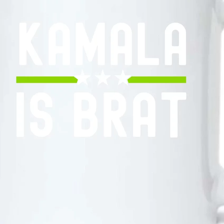 Kamala Is Green Brat Black Color Changing Mug