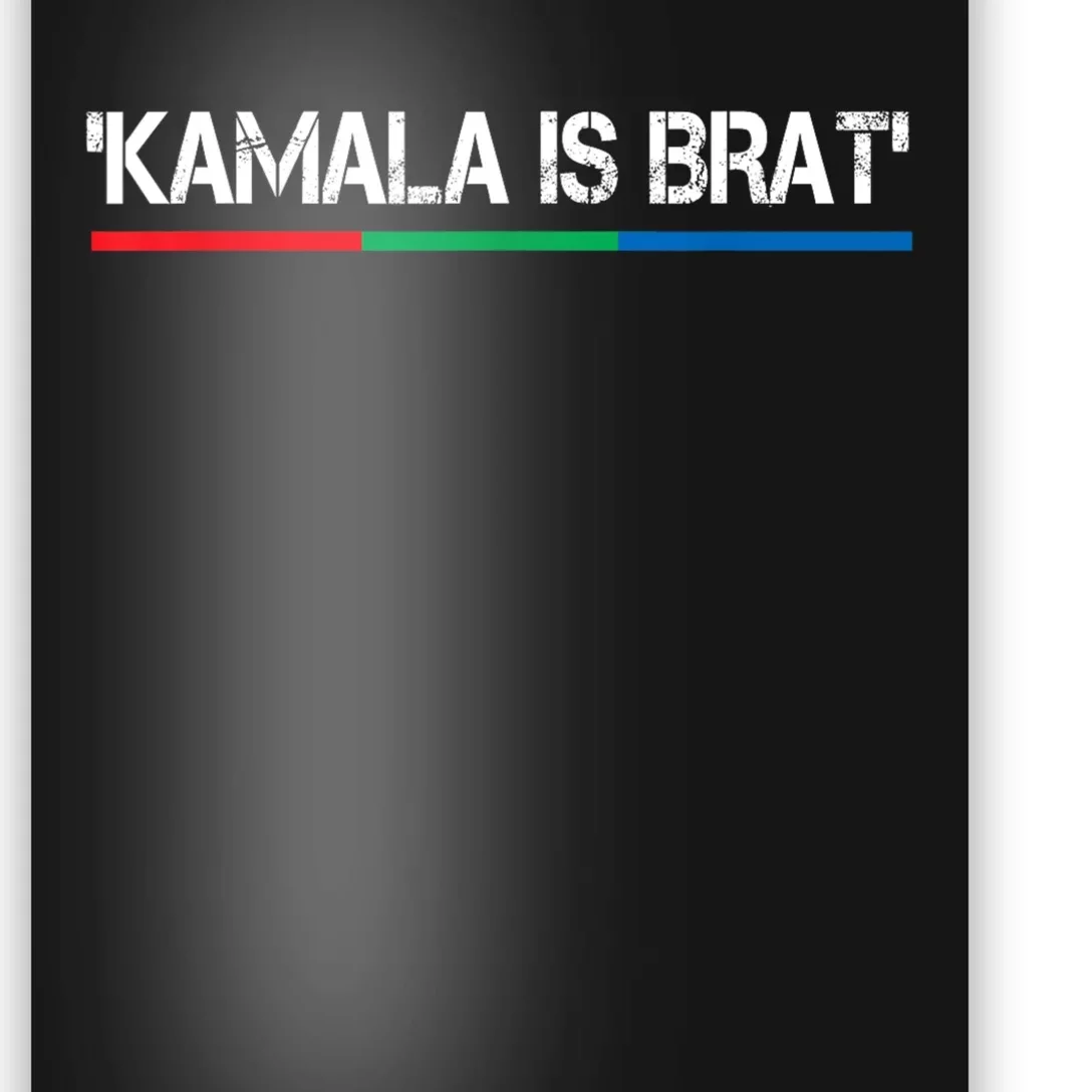 Kamala Is Green Brat Poster